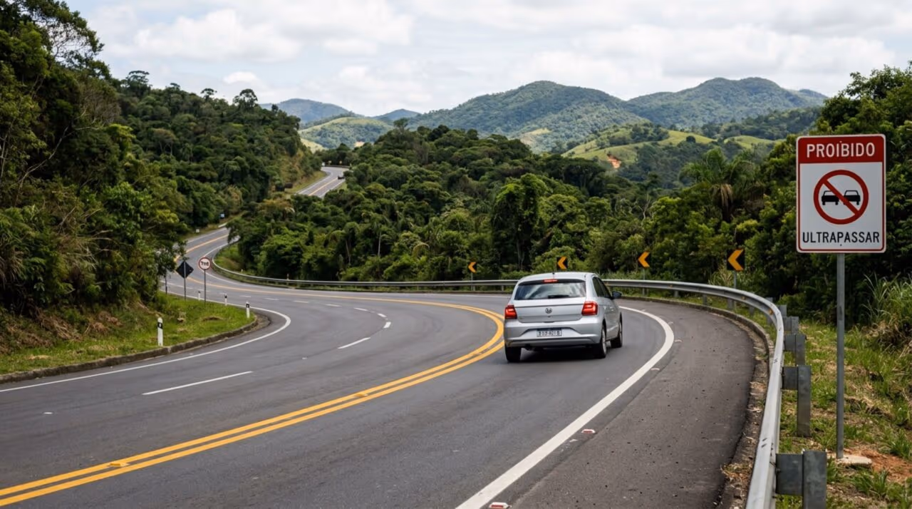 Multa gravíssima pode ser aplicada caso essa sinalização seja ignorada pelo motorista