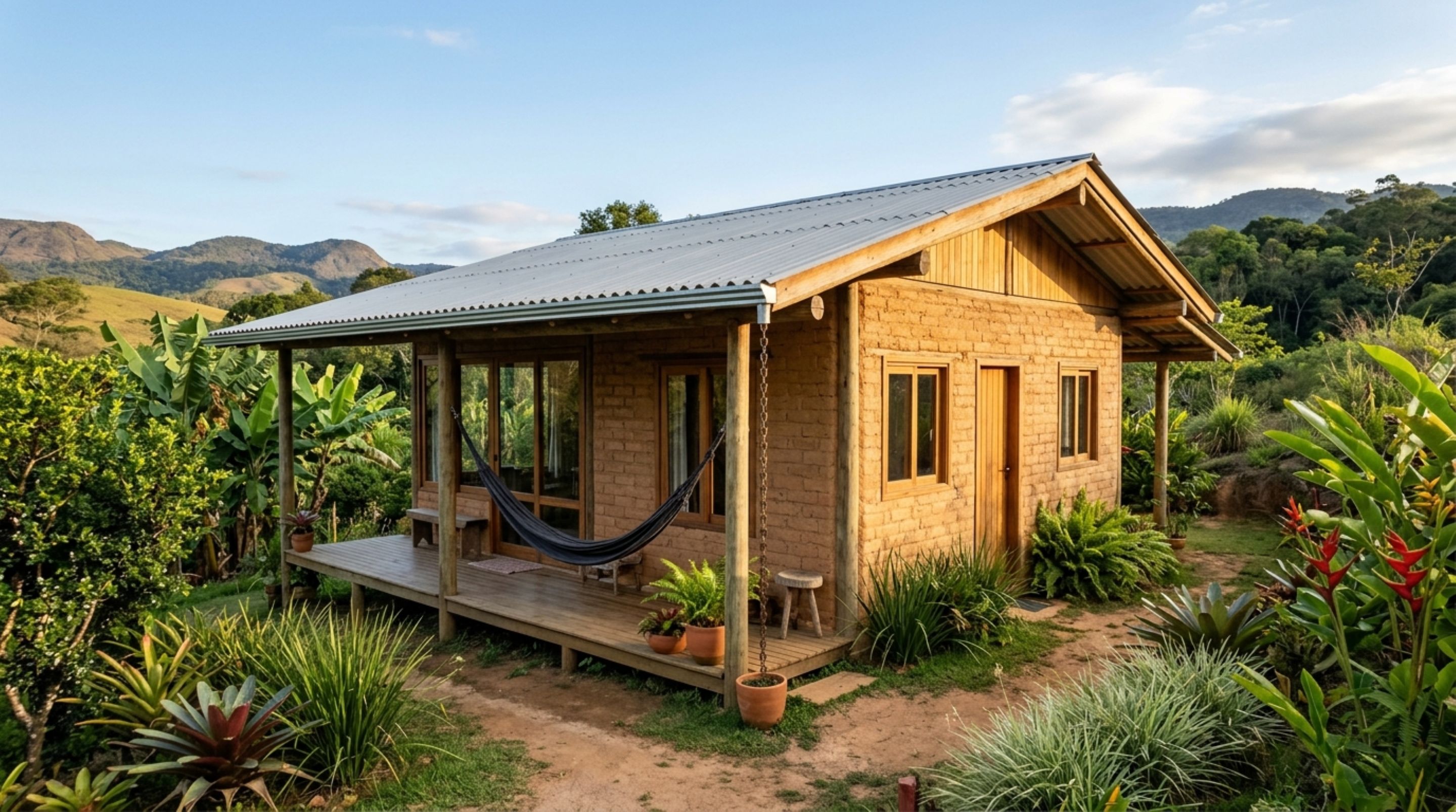 Adeus obra superfaturada: casa sustentável de 65 m² em Cavalcante-GO mostra como construir uma casa de revista por apenas R$ 110 mil