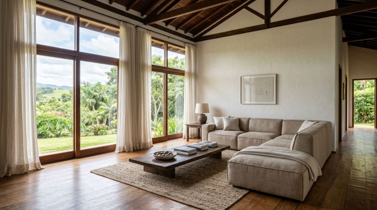 Nem luxo exagerado, nem obra pesada: como as cescolhas certas deixam a casa simples com cara planejada