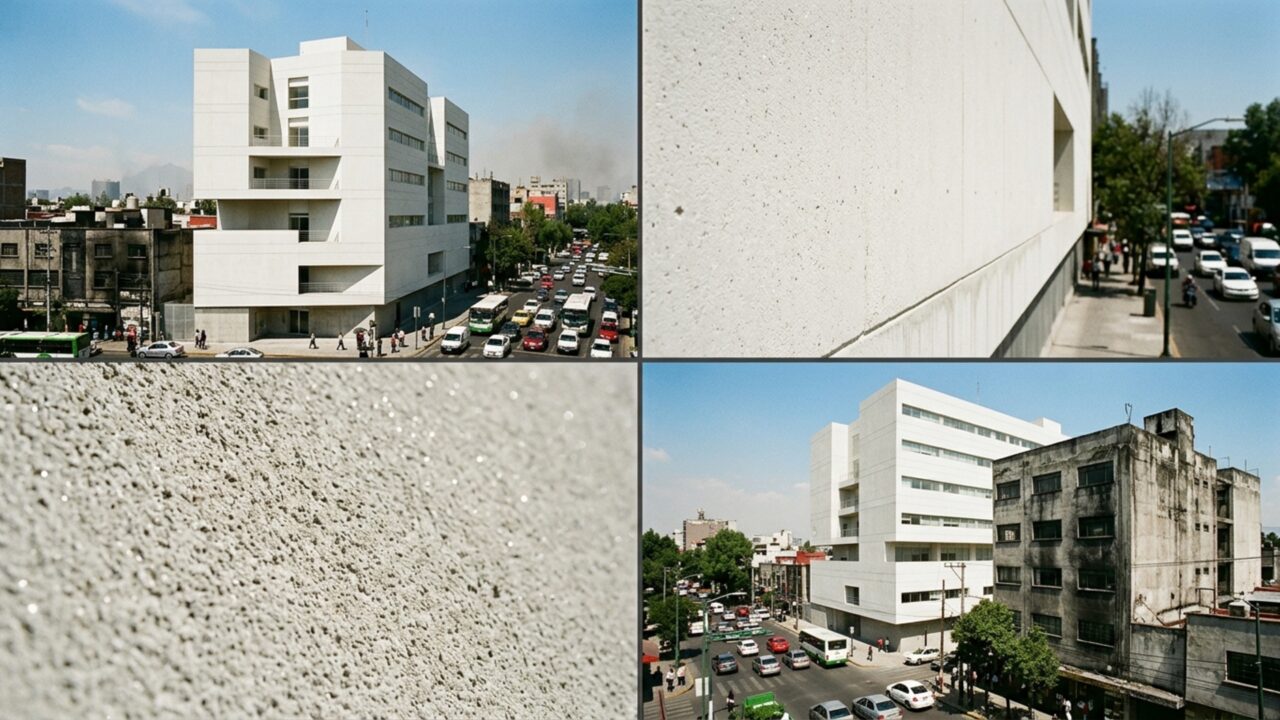 Itália se junta a México, Países Baixos e Reino Unido ao erguer fachadas de prédios com concreto que devora a poluição: o que muda na qualidade do ar urbano e na autolimpeza