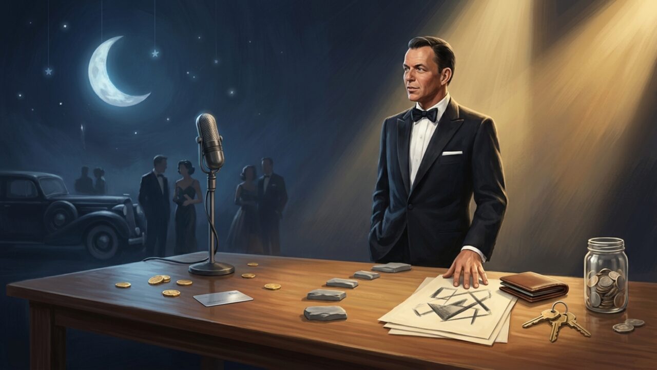 Frank Sinatra “Me leve para a lua, e me deixe brincar através das estrelas.”