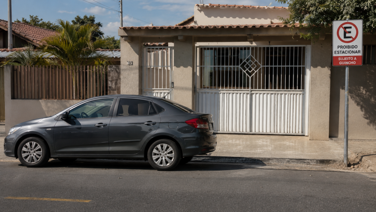 A infração escondida na porta de casa que pode render multa mesmo na sua própria garagem