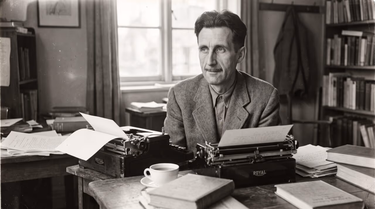 O aviso de George Orwell, autor de 1984, sobre a liberdade de expressão: “Se a liberdade significa alguma coisa, será sobretudo o direito de dizer às outras pessoas o que elas não querem ouvir”