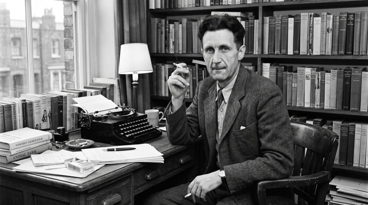 A liberdade de expressão na visão de George Orwell.