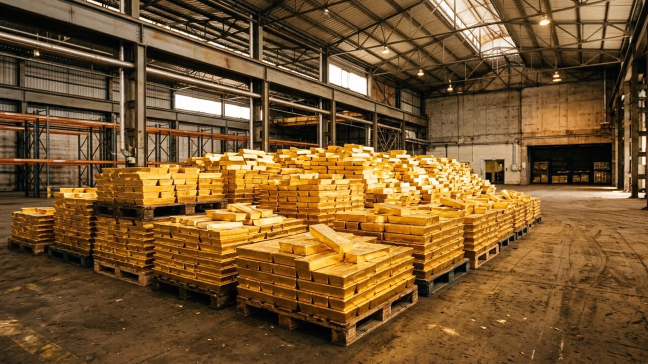Doador anônimo entrega 21 kg de barras de ouro no valor de US$ 560 milhões para empresa de abastecimento de água