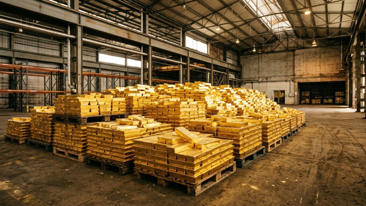 Doador anônimo entrega 21 kg de barras de ouro no valor de US$ 560 milhões para empresa de abastecimento de água