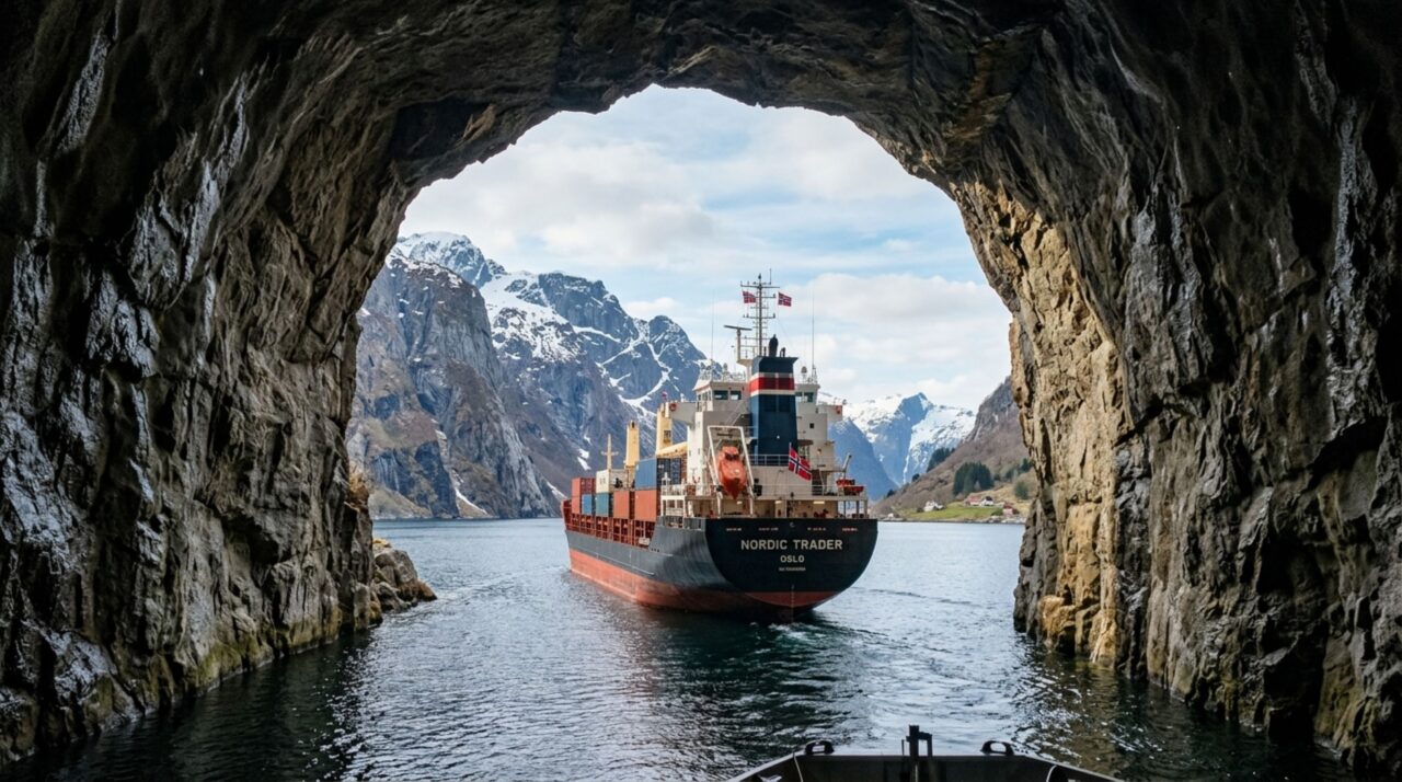 Com um custo de 8,6 bilhões e superando as expectativas, a Noruega decide construir o primeiro túnel submarino do mundo.