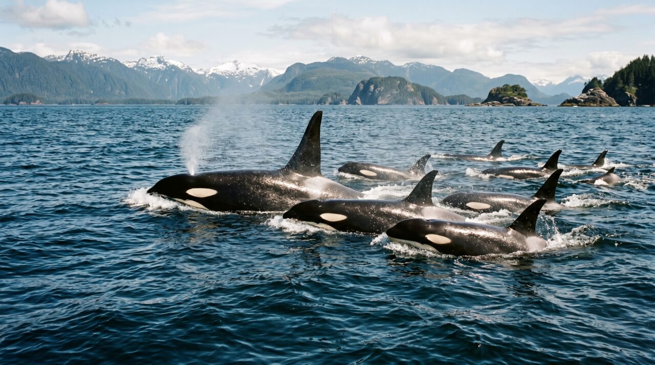 Comportamento e inteligência de caça das orcas