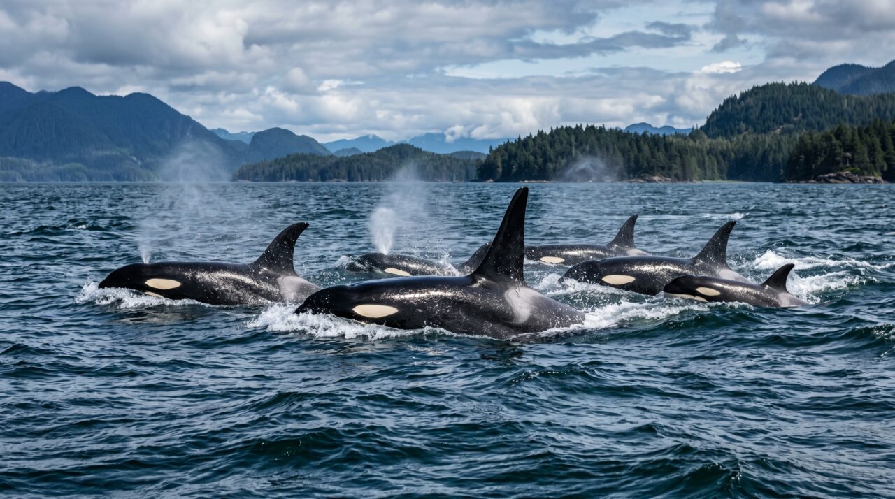 Comportamento e inteligência de caça das orcas