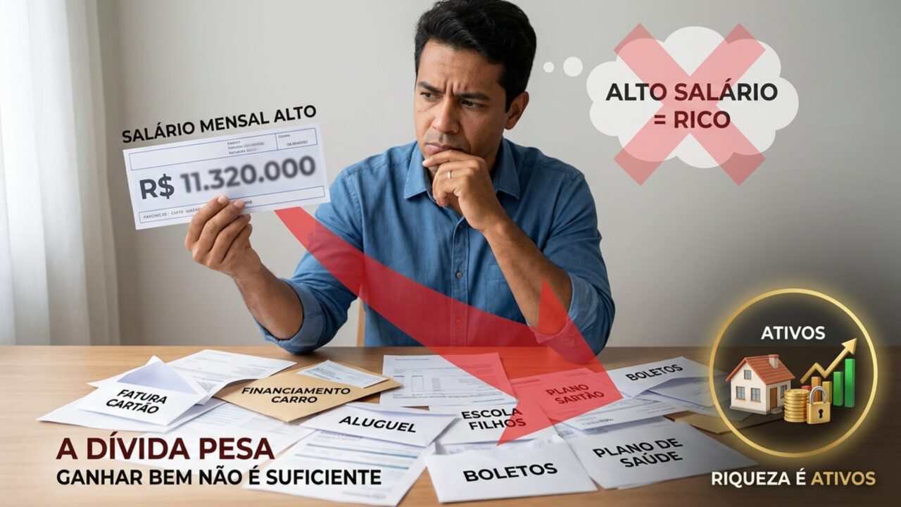 Quanto é preciso ter de renda para ser rico no Brasil?