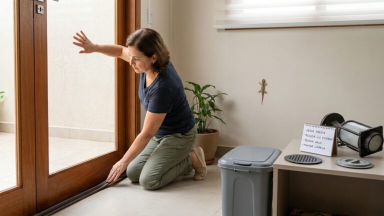 O que significa quando lagartixas começam a surgir dentro de casa?