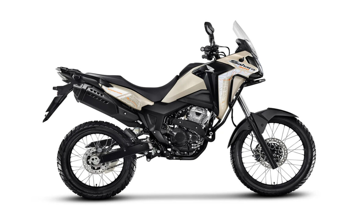Lançamento e análise da nova moto Honda Sahara 300 no mercado brasileiro.