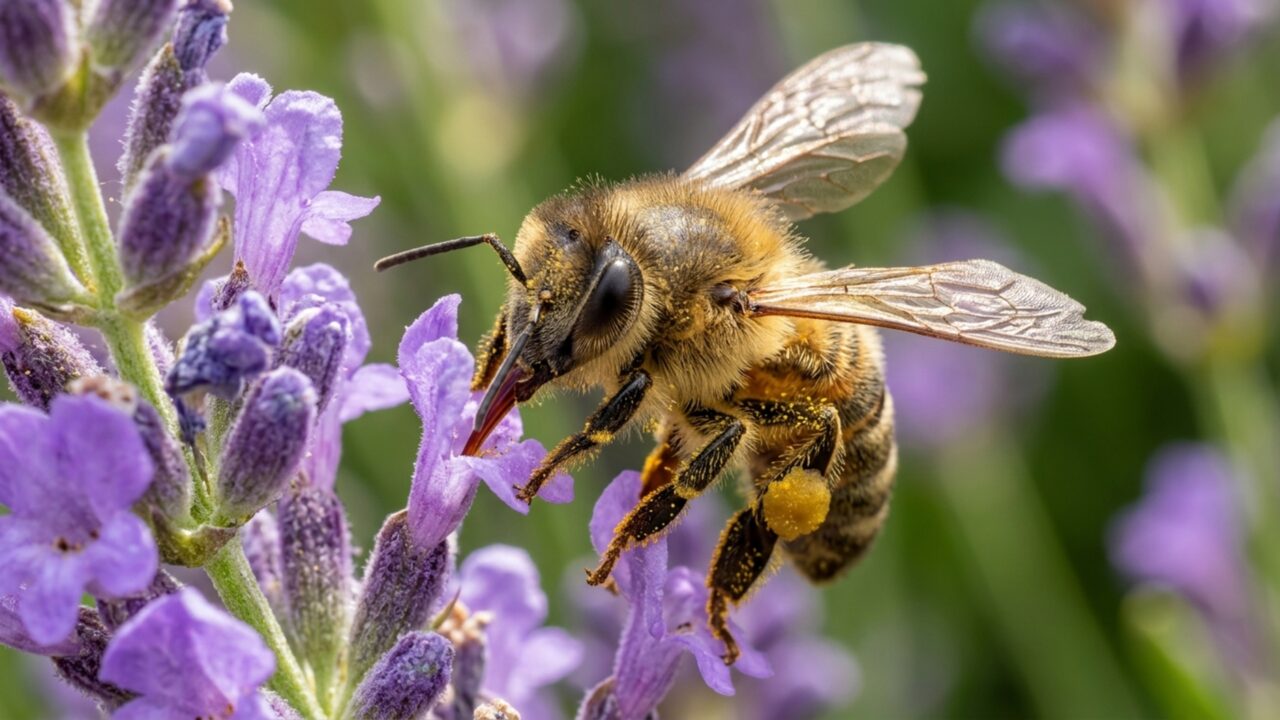 As abelhas resolvem um enigma matemático de 50 rotas em menos de 5 segundos para descobrir o caminho mais curto entre as flores