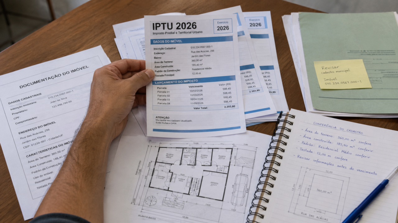 Casa simples, IPTU alto: como o valor venal pode virar inimigo silencioso do contribuinte
