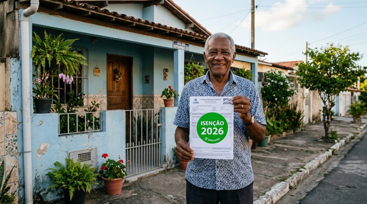 Quem tem entre 60 e 65 anos já pode pedir isenção do IPTU em 2026: veja como solicitar passo a passo