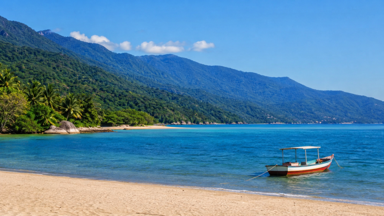 A cidade que mistura praia, Mata Atlântica e uma das ilhas mais desejadas do litoral paulista