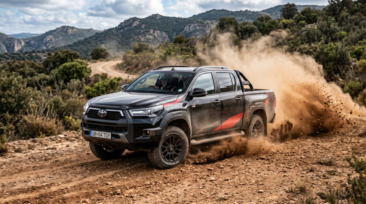 Desempenho e novidades da picape Toyota Hilux GR-Sport.