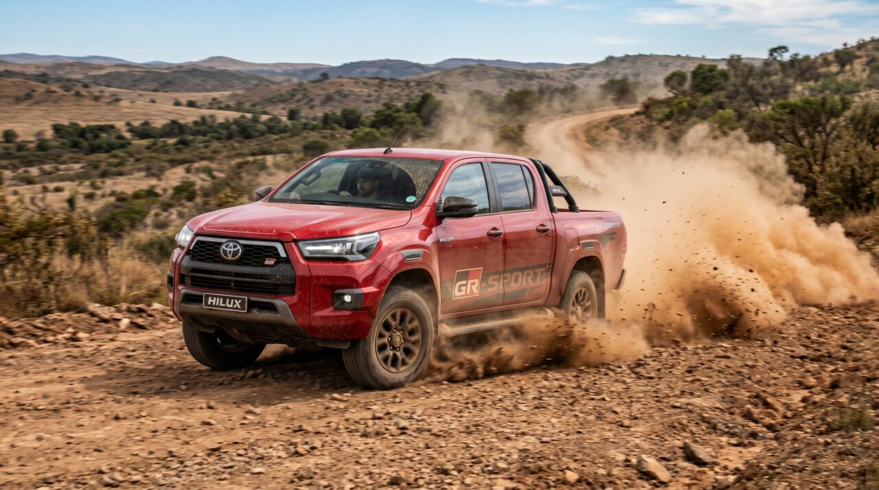 Desempenho e novidades da picape Toyota Hilux GR-Sport.