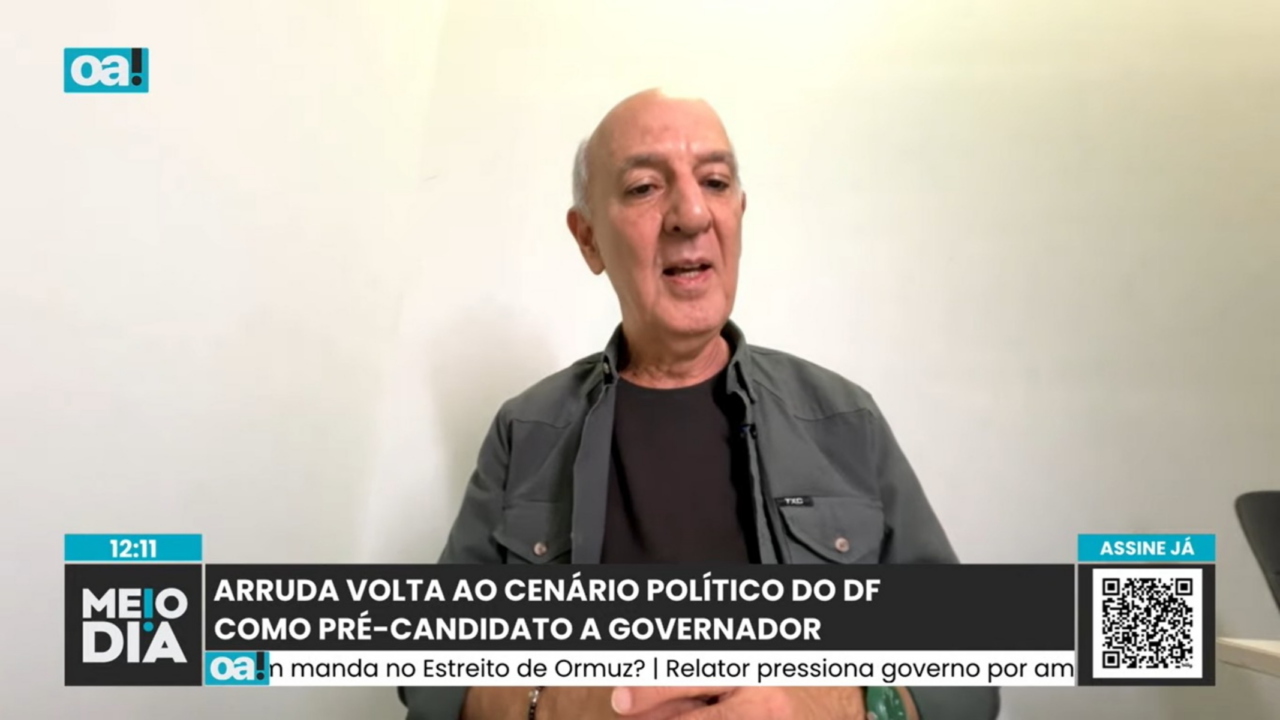 Arruda aposta em candidatura e diz confiar no STF