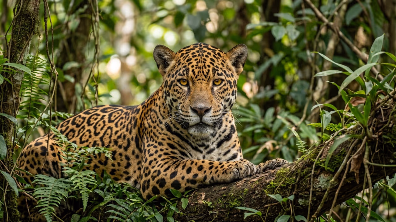 Pesando até 135 kg e dona da mordida mais esmagadora em proporção ao tamanho entre os felinos, a rainha das florestas brasileiras consegue perfurar cascas de tartaruga