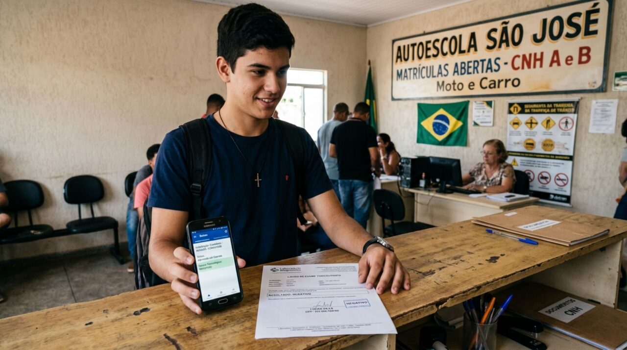 Exame toxicológico muda e passa a ser exigido na primeira habilitação em 2026: o que muda