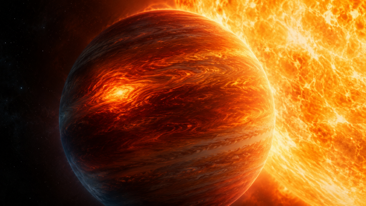 Planeta gigante perto da estrela desafia astrônomos com ponto quente no lado impossível