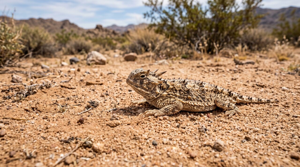 O réptil bizarro que esguicha jatos de sangue pelos próprios olhos para espantar e repelir predadores famintos