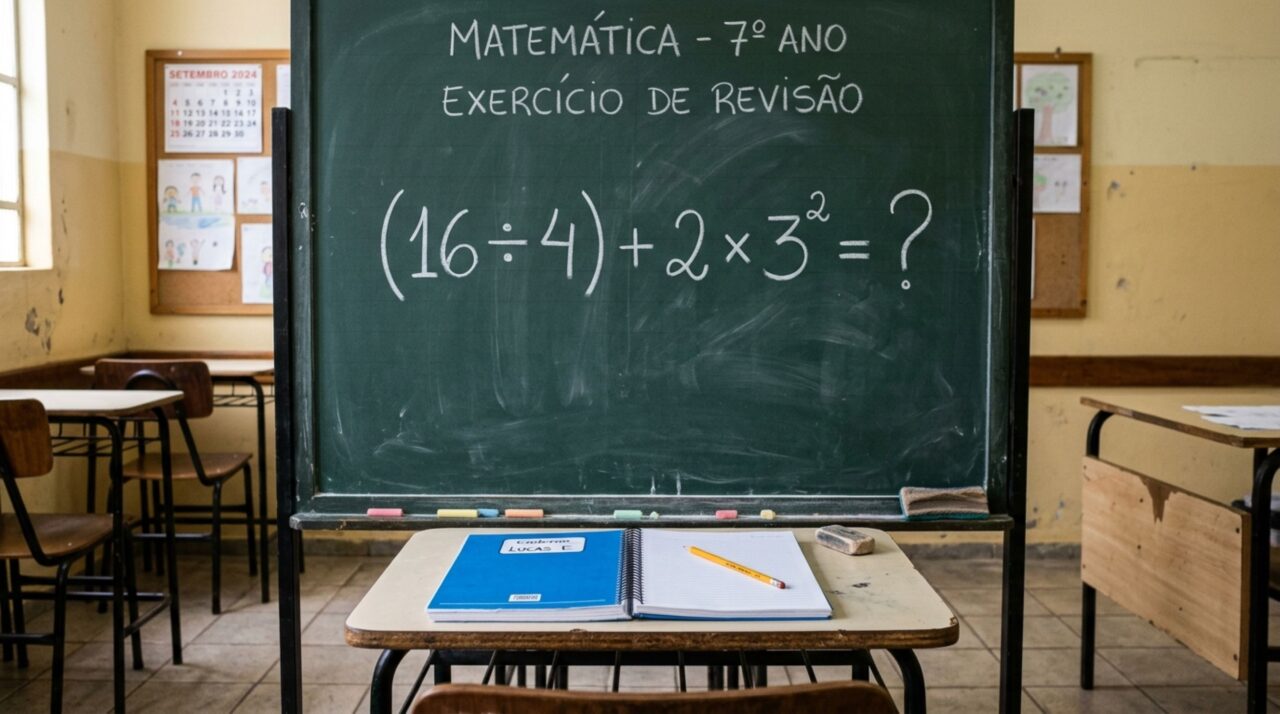 Sendo aparentemente simples, a conta (16 ÷ 4) + 2 × 3² engana milhares de brasileiros por um sistema esquecido por muita gente