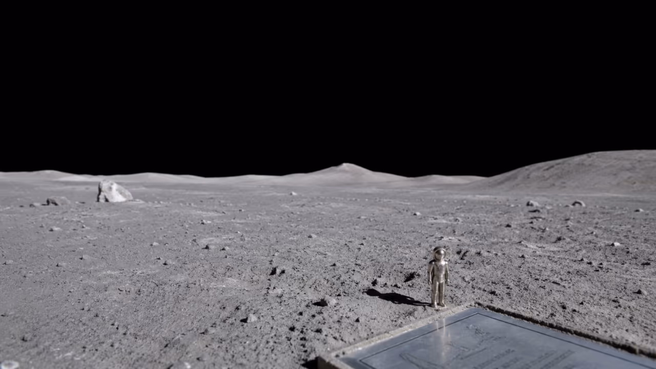 O memorial secreto que astronautas deixaram na Lua e só revelaram depois de voltar à Terra