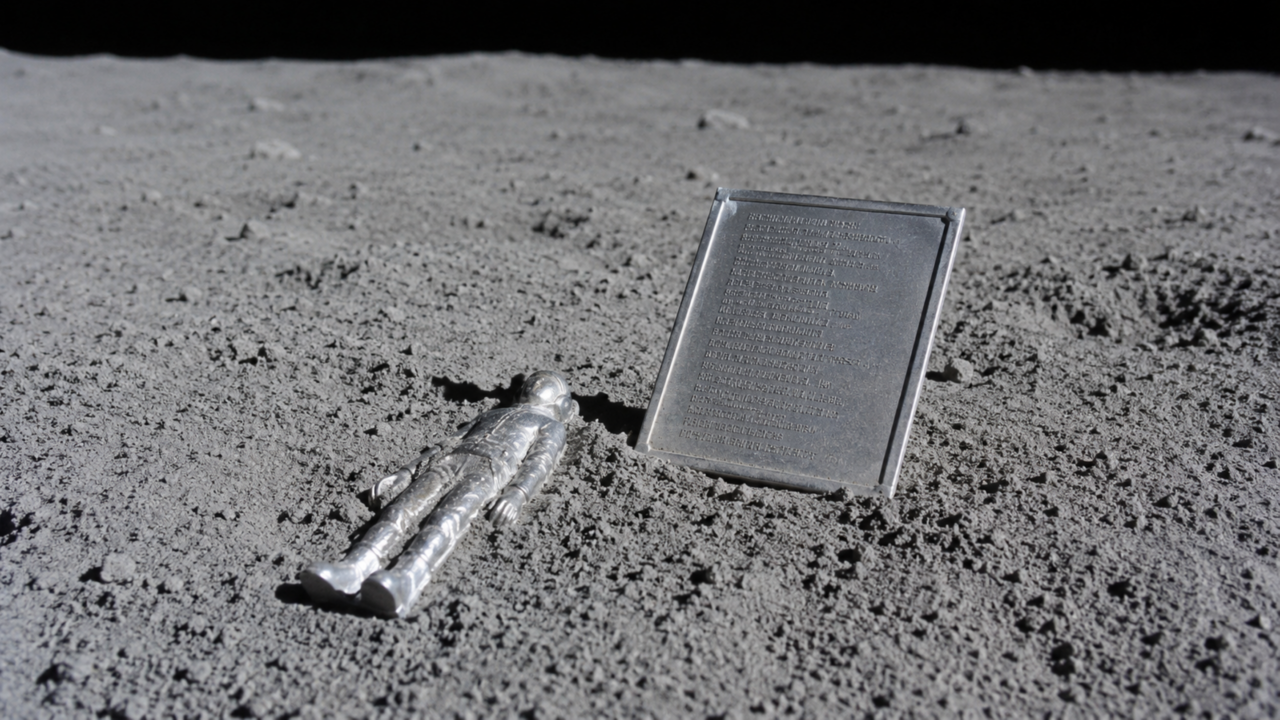 O memorial secreto que astronautas deixaram na Lua e só revelaram depois de voltar à Terra
