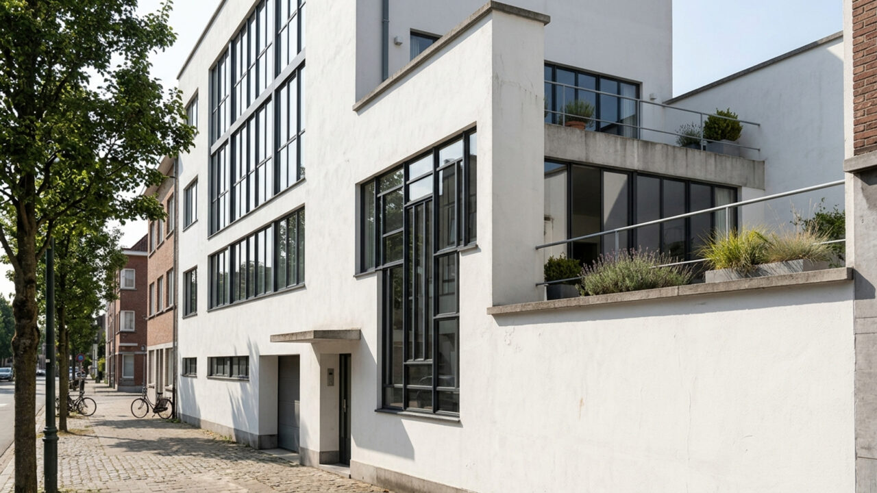 Erguida por Le Corbusier em 1926 como exemplo do seu conceito de moradia funcional, a residência belga virou um patrimônio mundial da humanidade