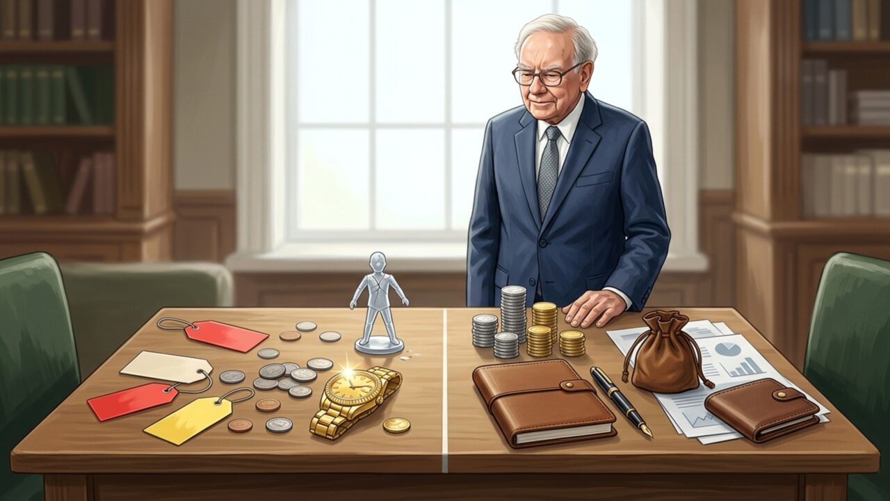 Warren Buffett, investidor que separava preço visível de valor real escondido nas coisas: “Preço é o que você paga; valor é o que você recebe”