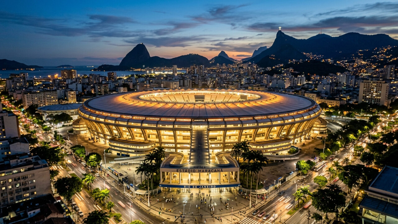 Inaugurado em 1950 para a Copa do Mundo e palco de duas finais históricas, o templo de 78 mil lugares é a maior referência do futebol do país
