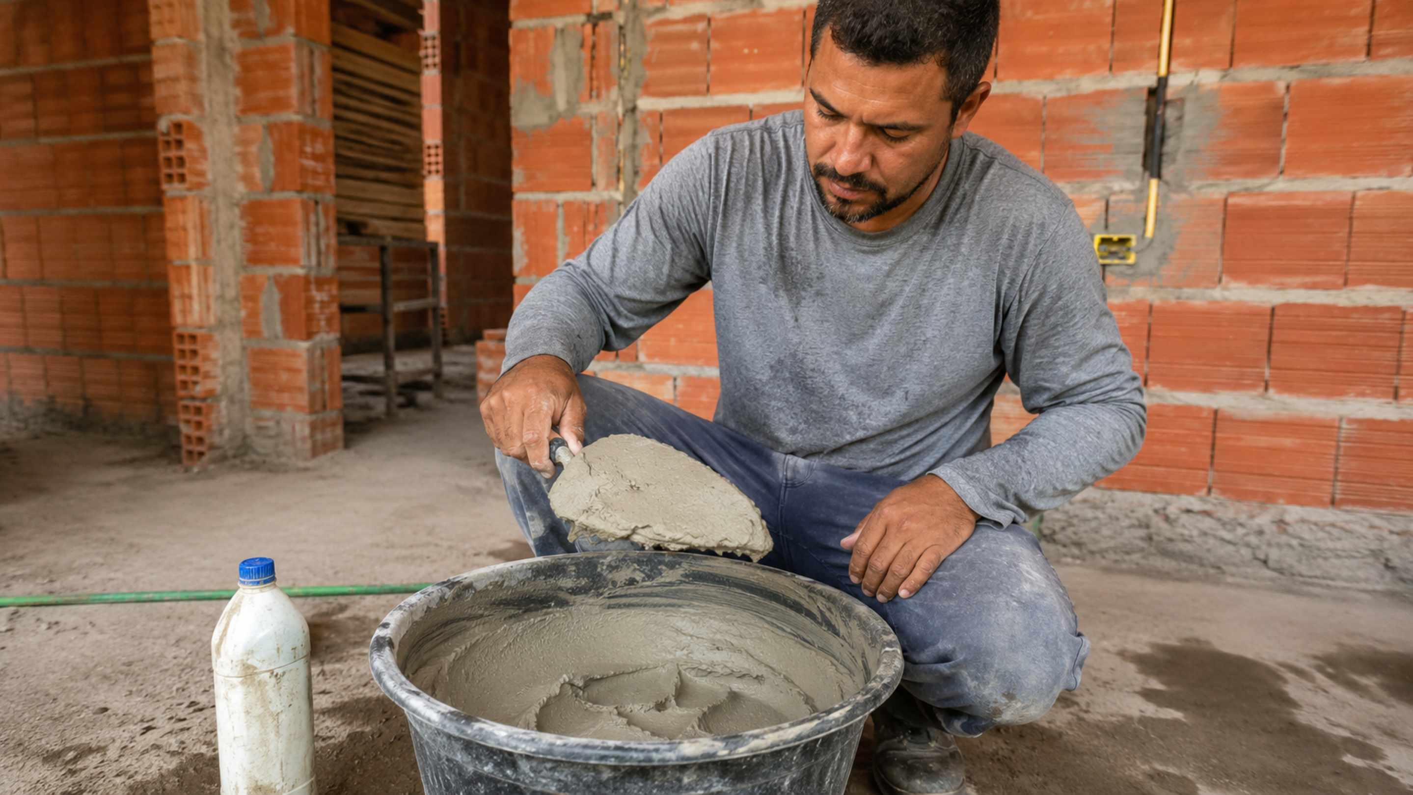 Colocar detergente na massa é gambiarra ou truque de obra?