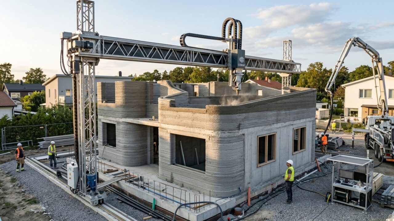 Mateo Salvatto, um jovem empreendedor de 27 anos: “Em 48 horas, são construídas 120 m² de casas de concreto”