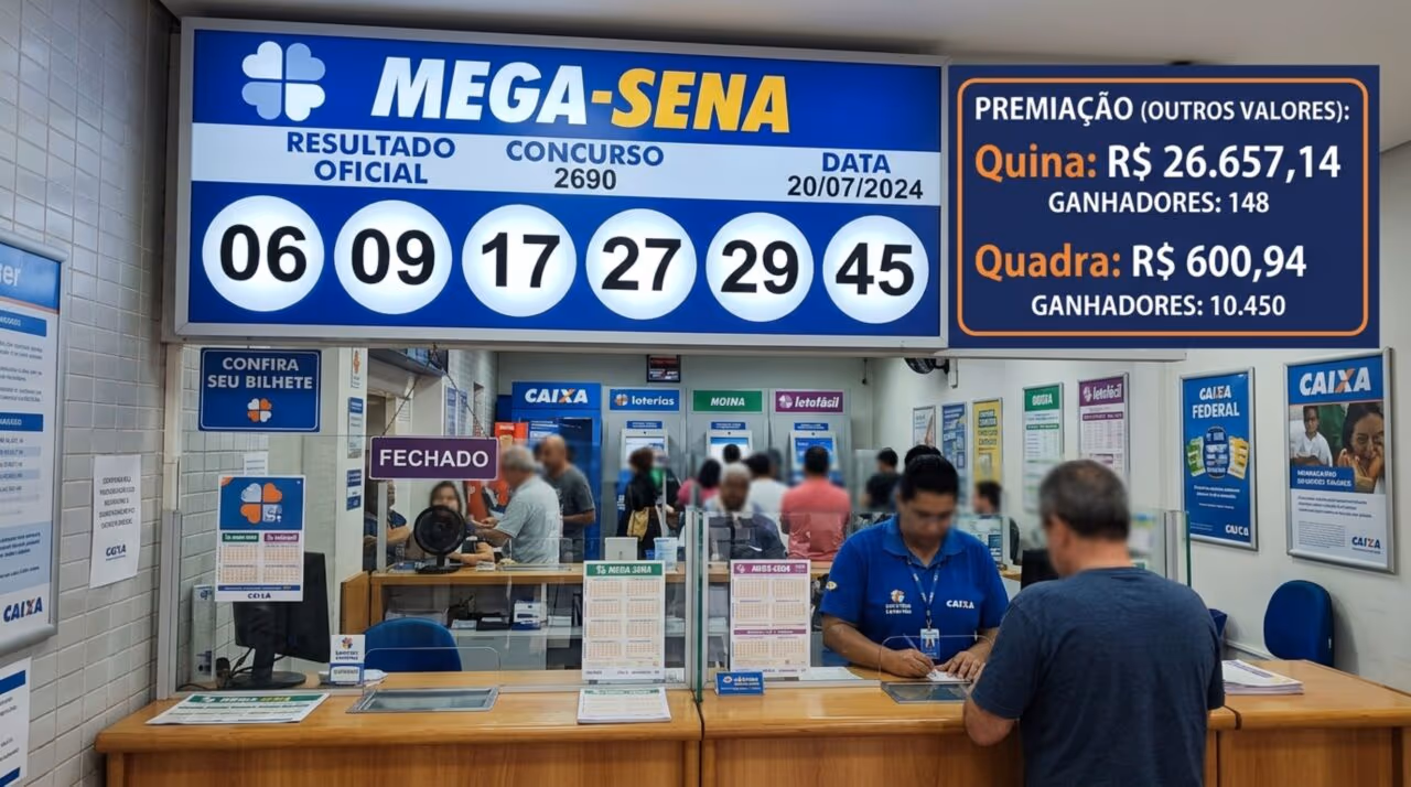 Organizadores da Mega-Sena emitem comunicado para quem apostou na terça-feira