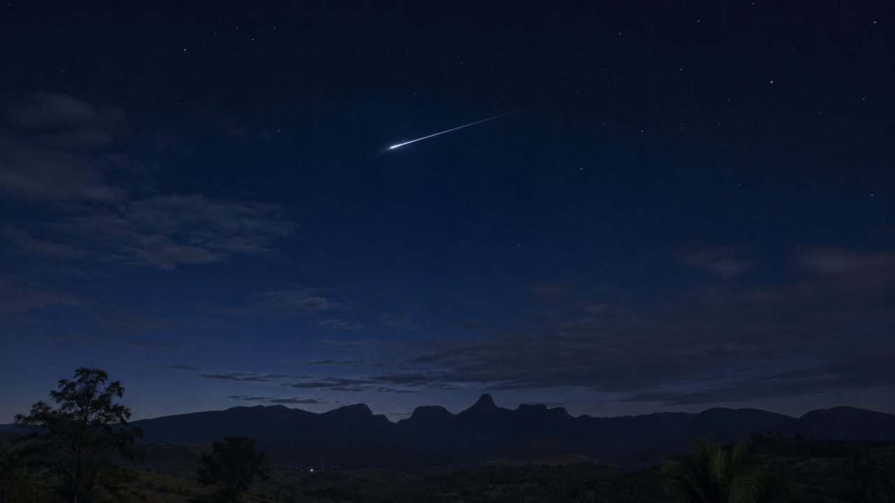 Nem todo risco no céu é igual: como saber se é meteoro, cometa, asteroide ou meteorito