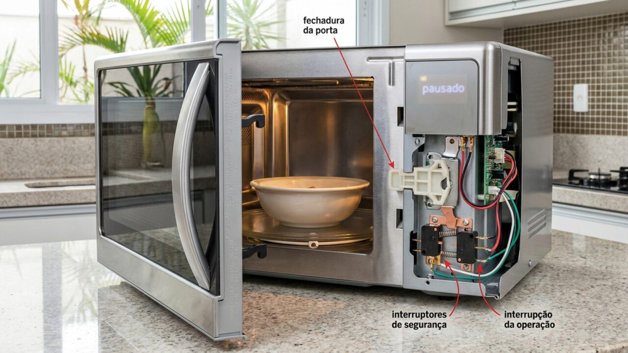 Abrir a porta do micro-ondas funcionando ou apertar o botão de parar? Essa ação de um segundo define a vida útil do painel do seu aparelho