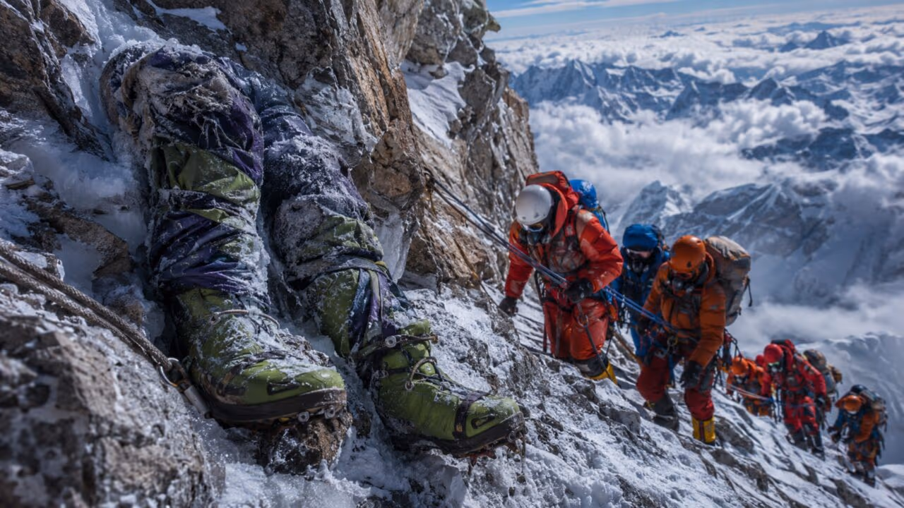 Missão de alto risco acontece após 30 anos para recuperar o ‘botas verdes’ do Everest