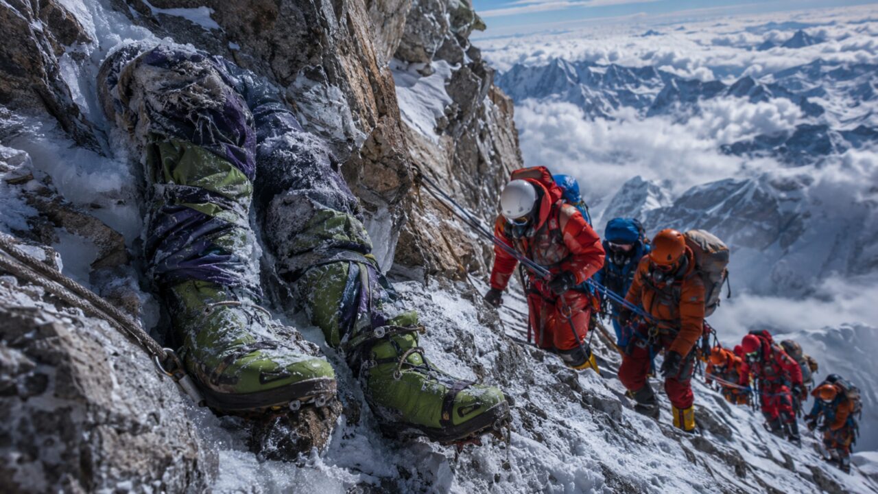 Missão de alto risco acontece após 30 anos para recuperar o ‘botas verdes’ do Everest
