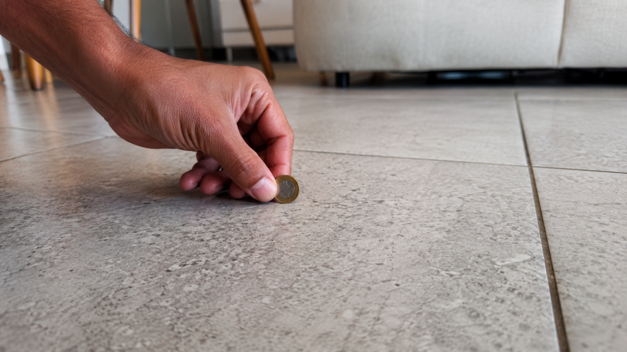 O teste da moeda revela piso oco em segundos e pode evitar uma dor de cabeça enorme depois