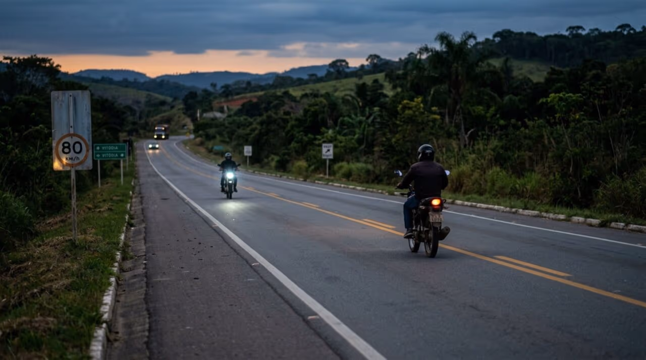 Motociclistas: o que significa quando outro piloto pisca o farol várias vezes na estrada?