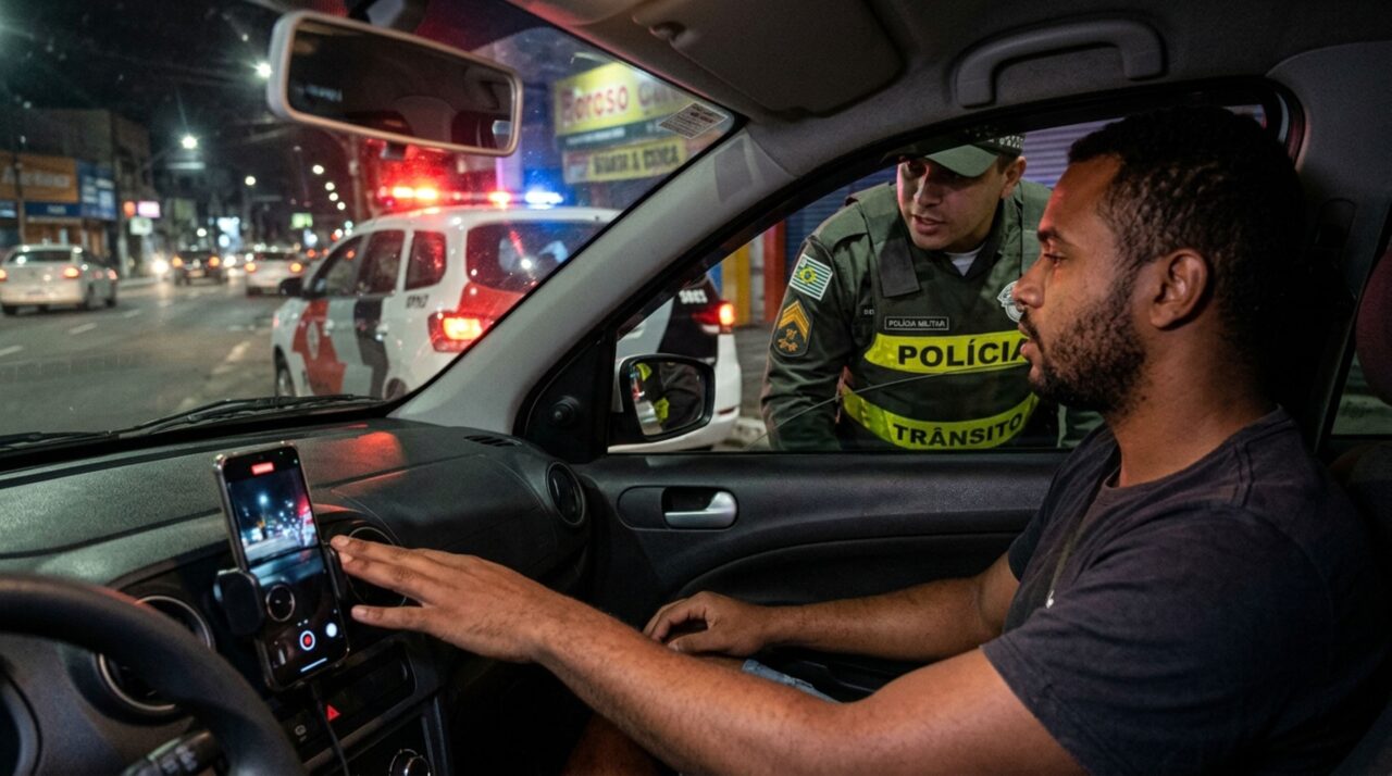 Policial me pegou filmando a blitz: o que fazer e quais são meus direitos?