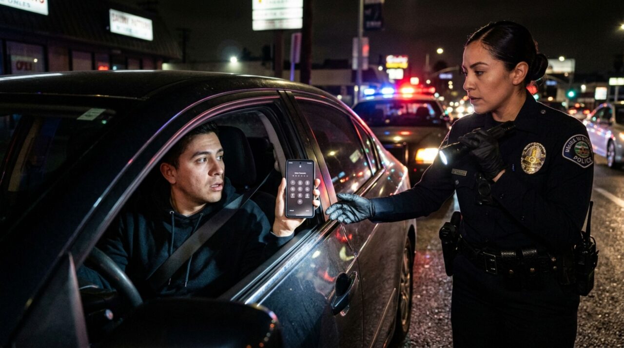 Policial mandou desbloquear o celular durante a blitz: motorista precisa entregar a senha?