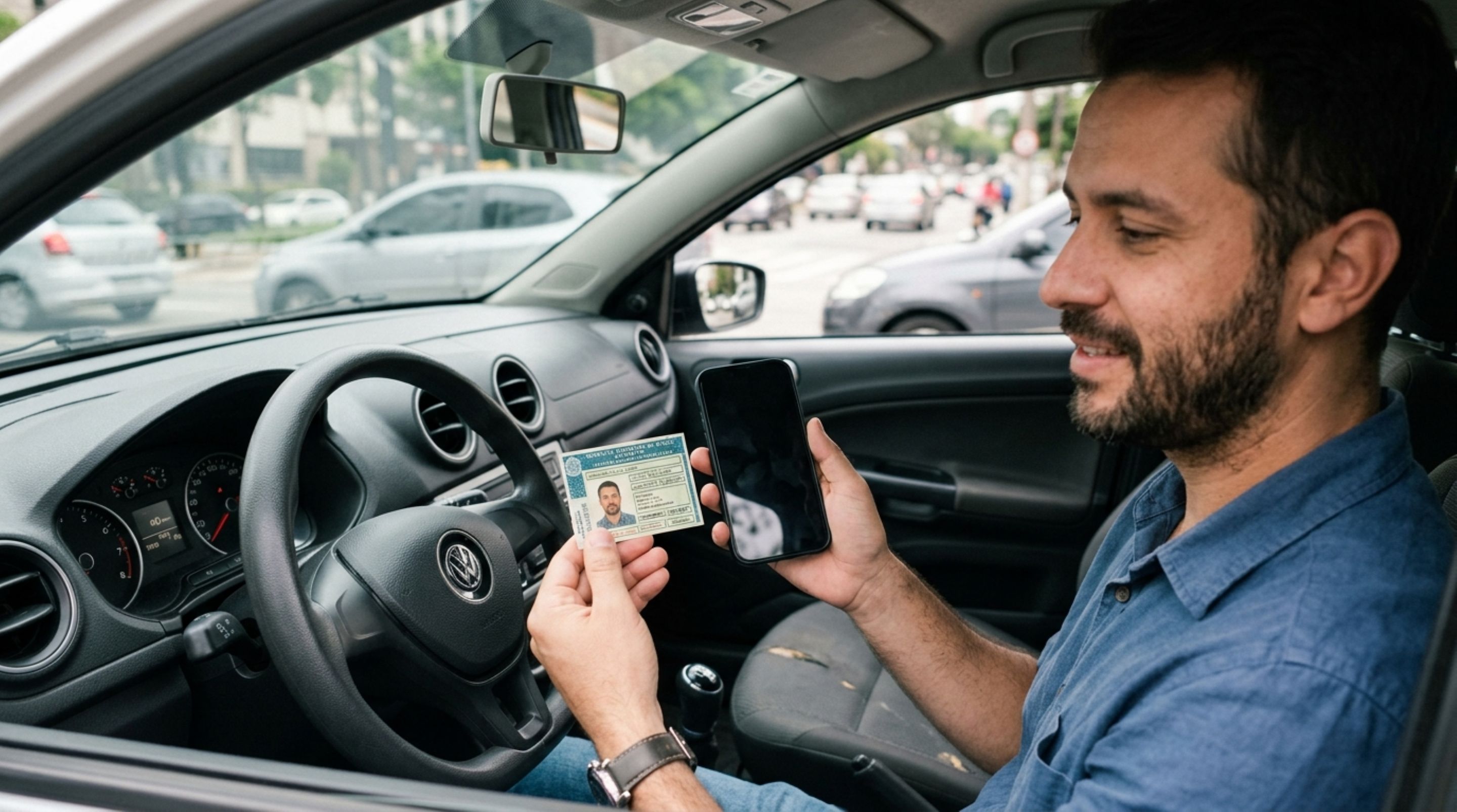Motorista pode ser multado se não conseguir abrir 