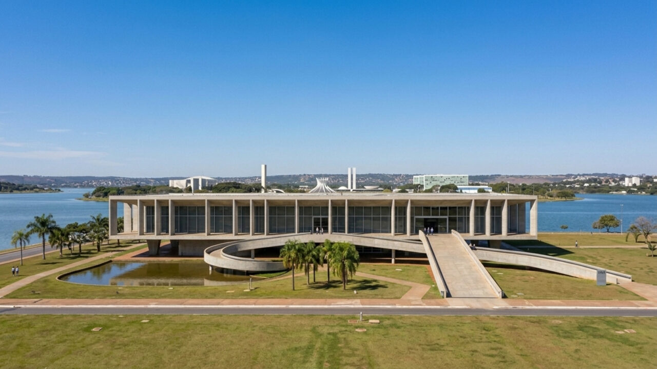 Erguido às margens do Lago Paranoá, com arquitetura modernista, o museu abriga décadas de arte moderna e contemporânea brasileira em um espaço totalmente revitalizado