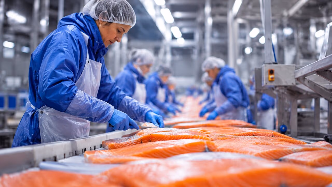 Noruega está procurando 45 trabalhadores para fábrica de salmão e paga salários de 3.300 euros por mês e apoios à habitação
