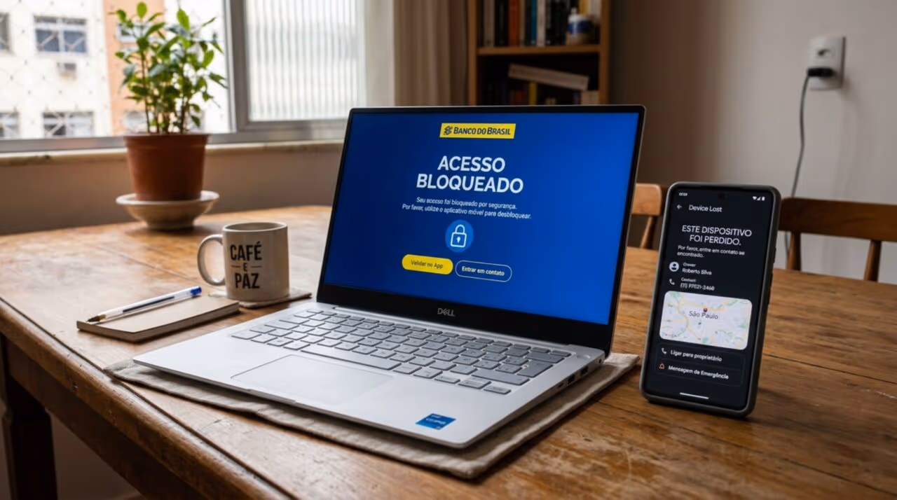 O que fazer imediatamente ao ter o celular roubado com aplicativo do banco instalado?