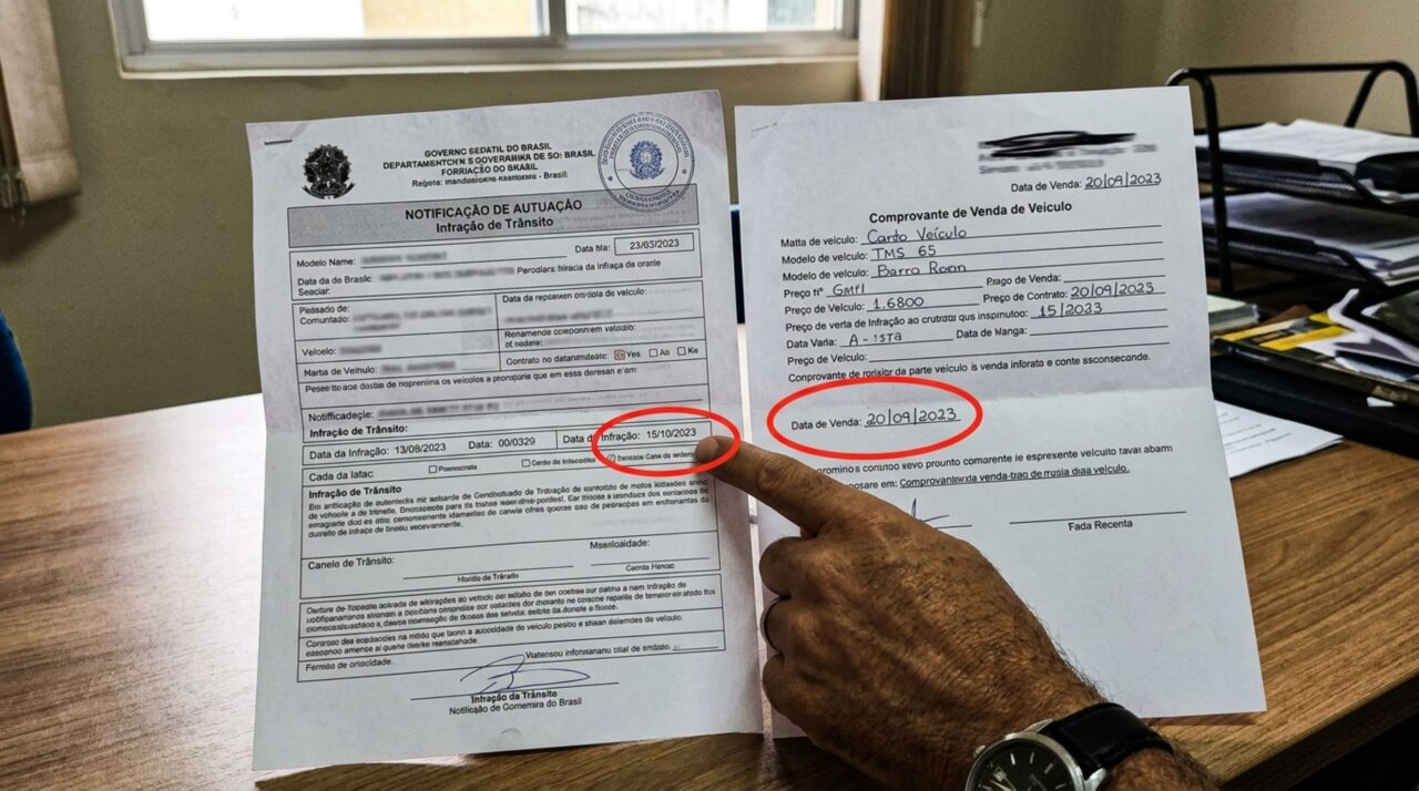 Motoristas que venderam ou compraram carro recentemente recebem comunicado do Detran