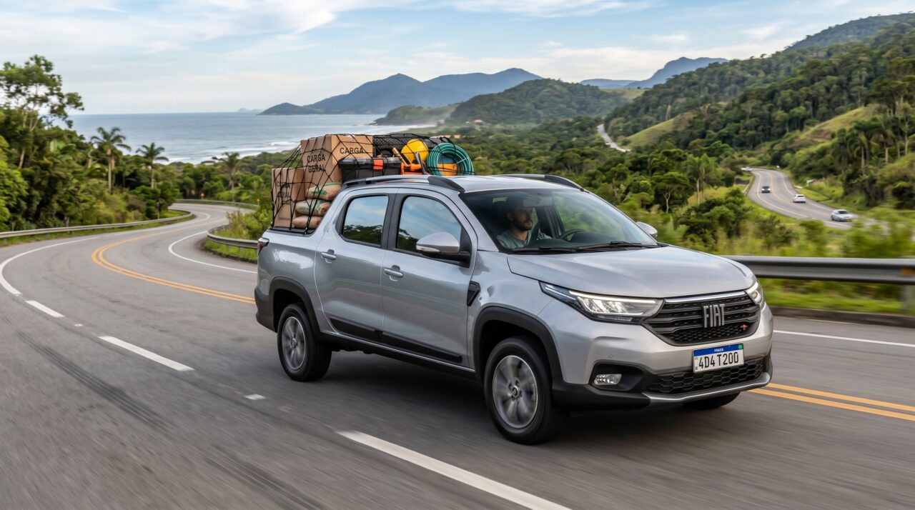 Com caçamba versátil e consumo de hatch compacto, a nova Fiat Strada Turbo prova de uma vez por todas por que o brasileiro desistiu dos sedãs
